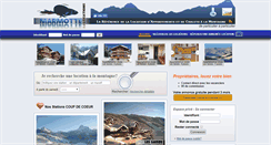 Desktop Screenshot of marmotte-locations.com